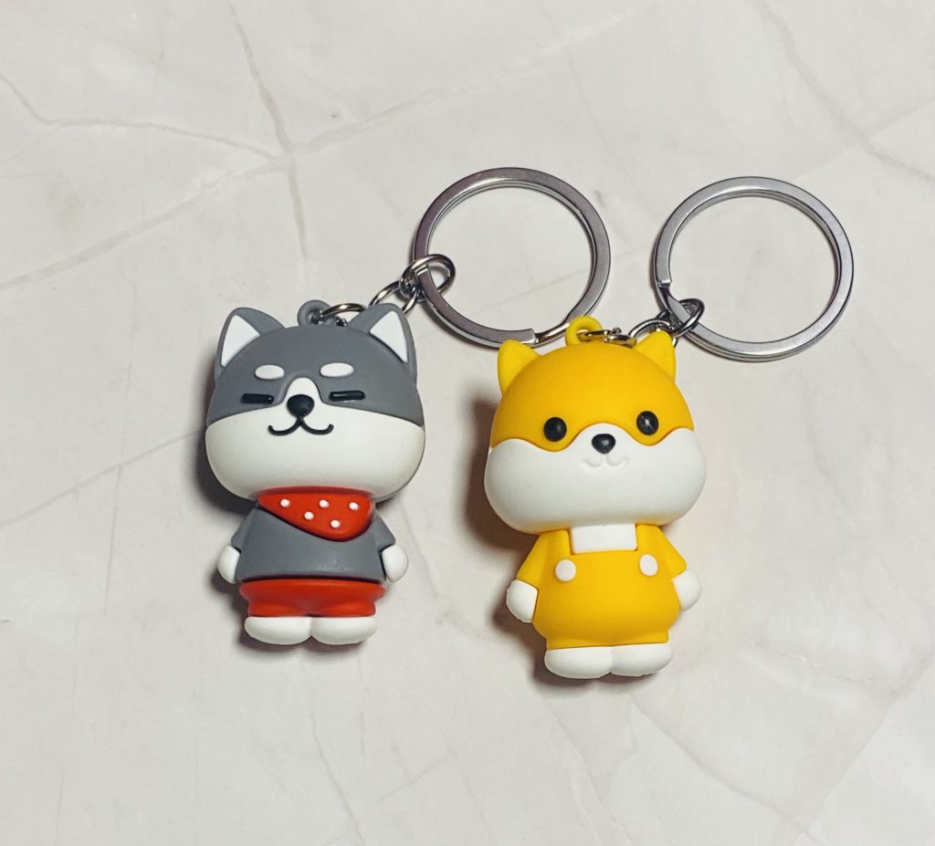 Two Shiba Inus
